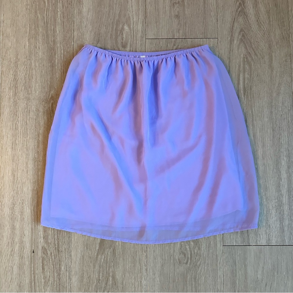 Rachel Kate Light Purple Mini Skirt